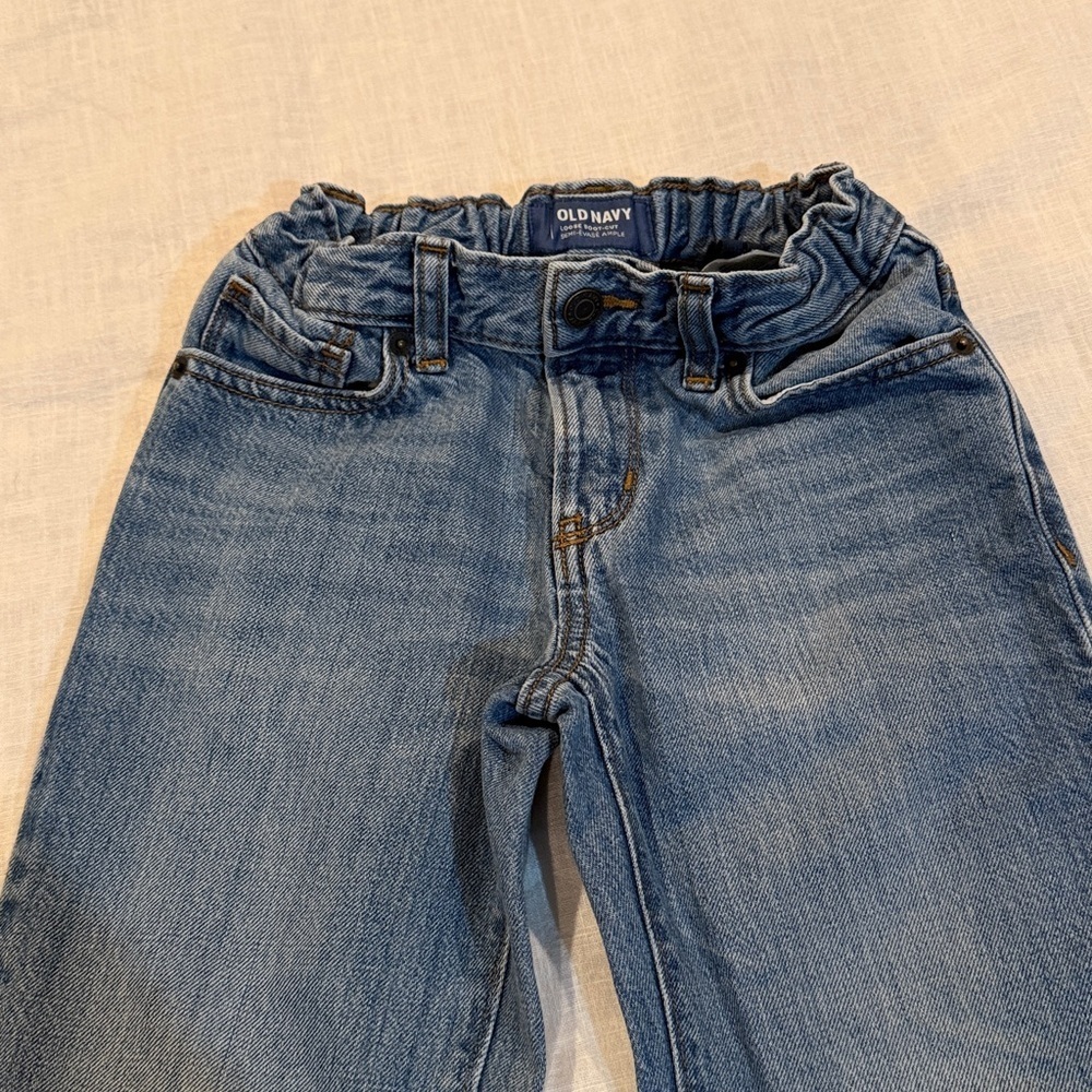 Old Navy Loose Boot-Cut Light Blue Jeans Boys size 8 regular - Picture 8 of 9